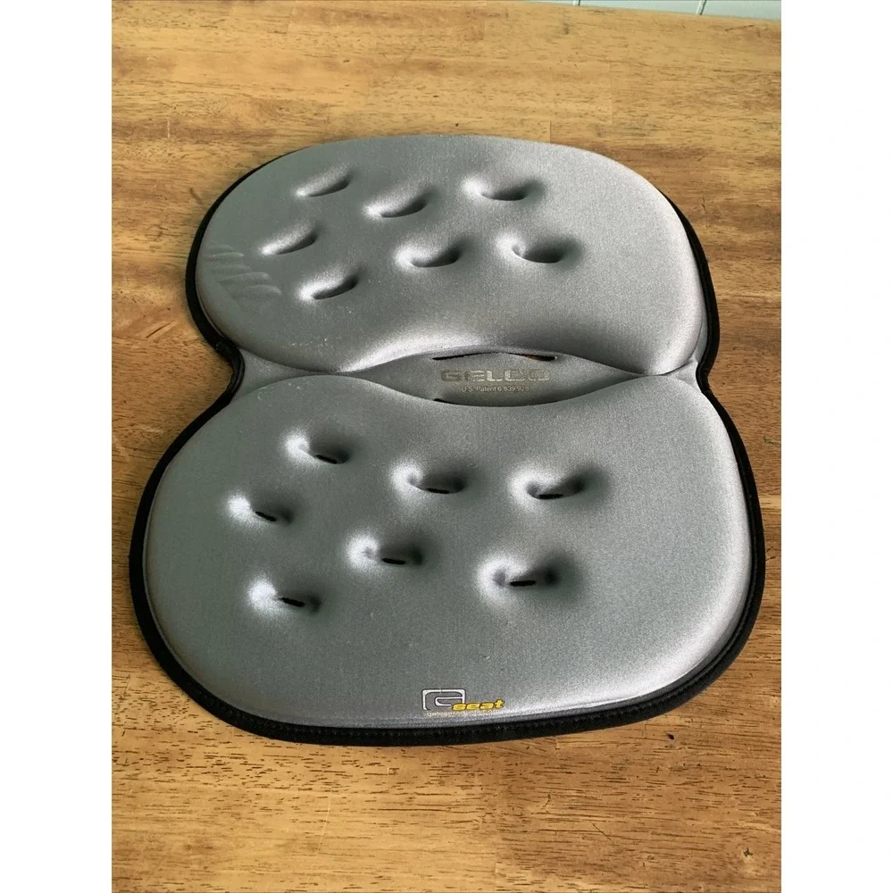 Gelco G Seat Gel Seat Pressure Relieving Portable Cushion W/Built in Handle